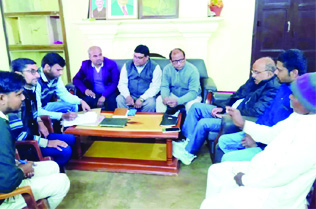 किसानों की समस्या पर विभागों ने किया मंथन