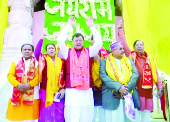 धामी मंत्रिमंडल ने अयोध्या में किये रामलला के दर्शन