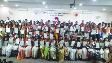 IGNOU के 37वें दीक्षांत समारोह                       20 कैदियों को दी गई डिग्री,बनारस के 6 कैदी भी शामिल