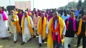 काशी में छठां घाट वाक वार्षिकोत्सव, राजेश्वर आचार्य बोले, घाट ज्ञान की सीढ़ी