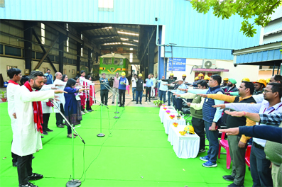 बरेका में 53वें राष्‍ट्रीय संरक्षा सप्ताह के अंतर्गत विभिन्न कार्यक्रमों के माध्यम से संरक्षा जागरुकता का आयोजन