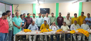 ग्रामीण पत्रकार एसोसिएशन द्वारा रखा गया होली मिलन समारोह, धूमधाम से मनाई गई होली