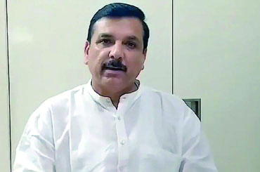 भाजपा ने केजरीवाल को जेल भेजने की रची साजिश- संजय सिंह भाजपा ने केजरीवाल को जेल भेजने की रची साजिश- संजय सिंह