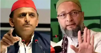  अखिलेश-ओवैसी के खिलाफ मामले में सुनवाई 3 मई को, शिवलिंगनुमा आकृति पर दिया था बयान