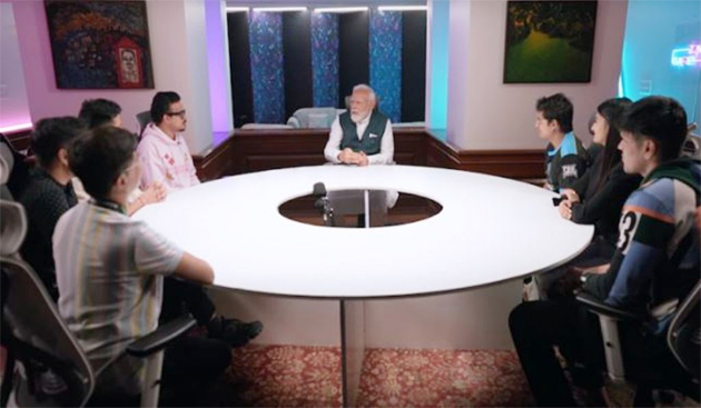 मोदी ने देश के शीर्ष ‘गेमर्स’ के साथ किया संवाद मोदी ने देश के शीर्ष ‘गेमर्स’ के साथ किया संवाद