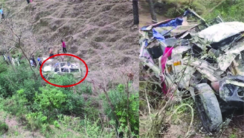पिथौरागढ़ में सड़क दुर्घटना, चार की मौत पिथौरागढ़ में सड़क दुर्घटना, चार की मौत