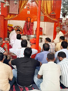 कैंटोनमेंट स्थित विजय वीर हनुमान का हुआ विशेष सिंगर व भंडारे का आयोजन 
