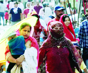 कई जिलों में हीट वेव का अलर्ट
