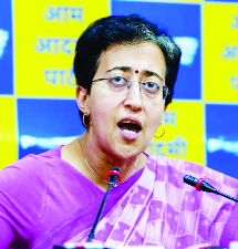 हक का पानी नहीं मिला तो अनशन पर बैठूंगी: आतिशी